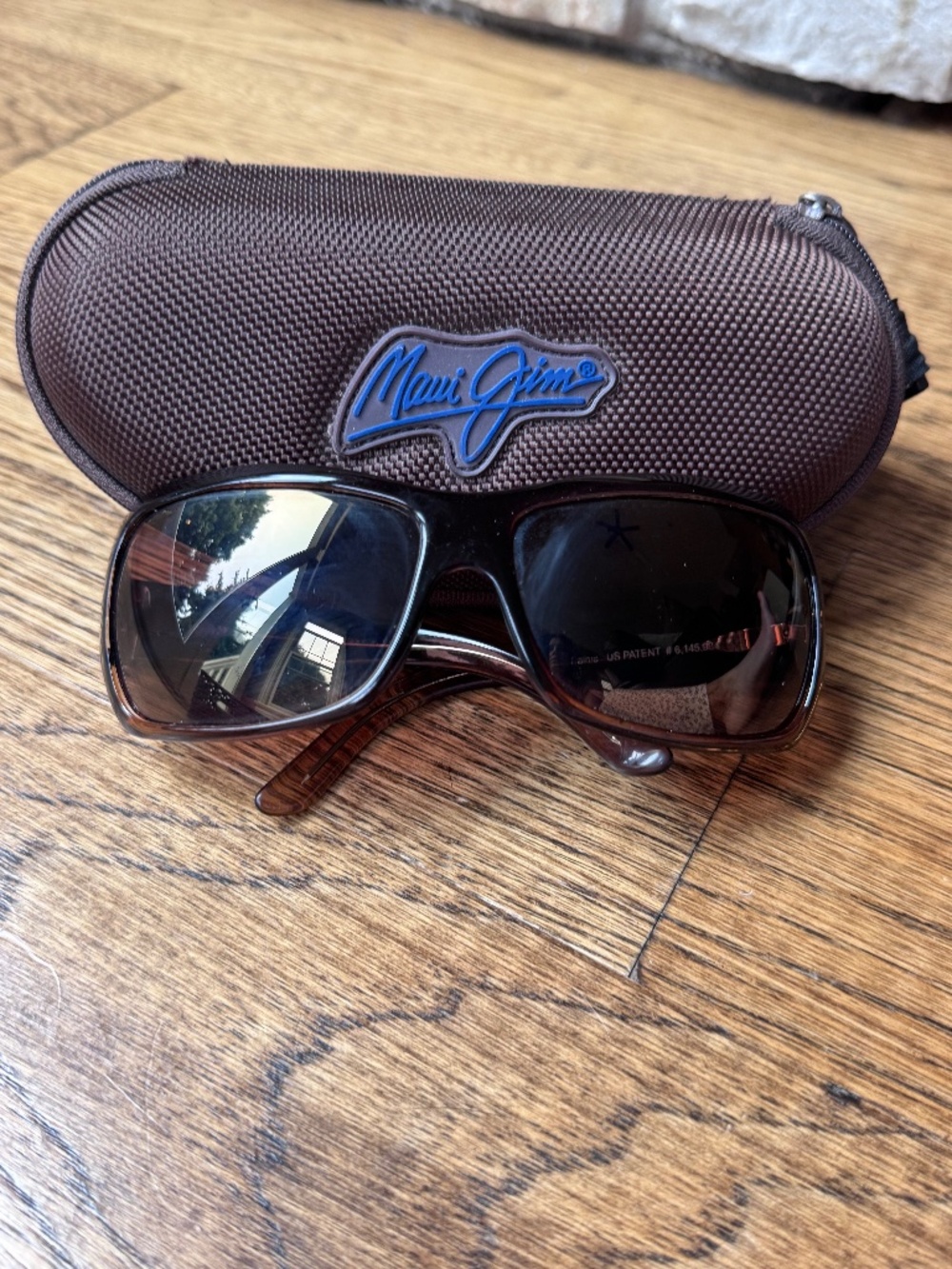 Maui Jim plastic frame, polarized women's sunglasses